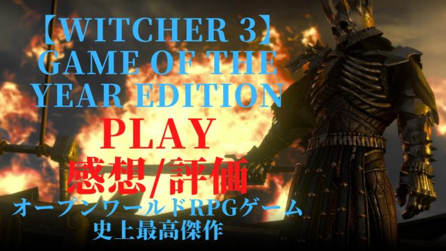 ウィッチャー3ワイルドハント