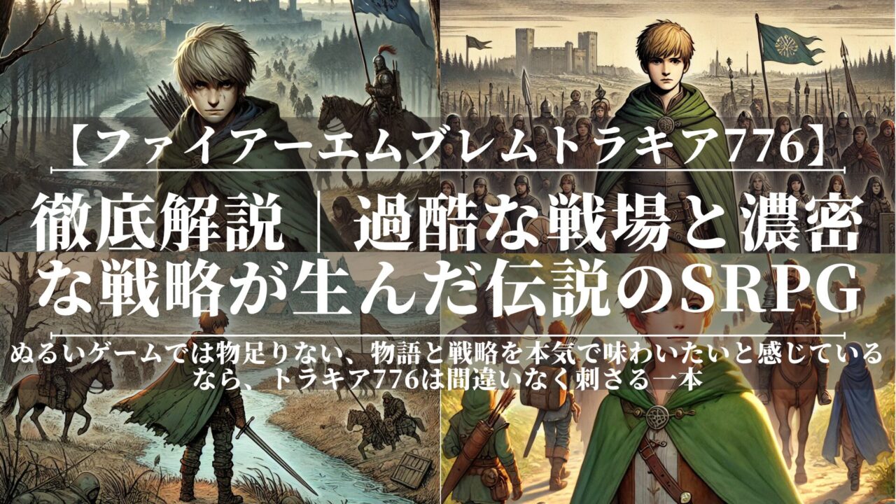 ファイアーエムブレムトラキア776｜徹底解説｜最も過酷なFEの真実