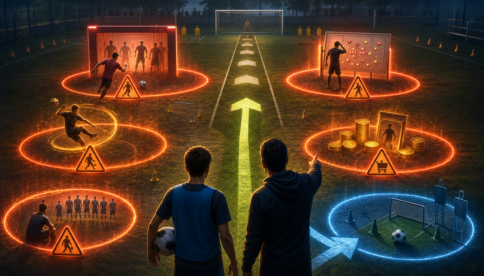 eFootball初心者が避けたい5つの行動