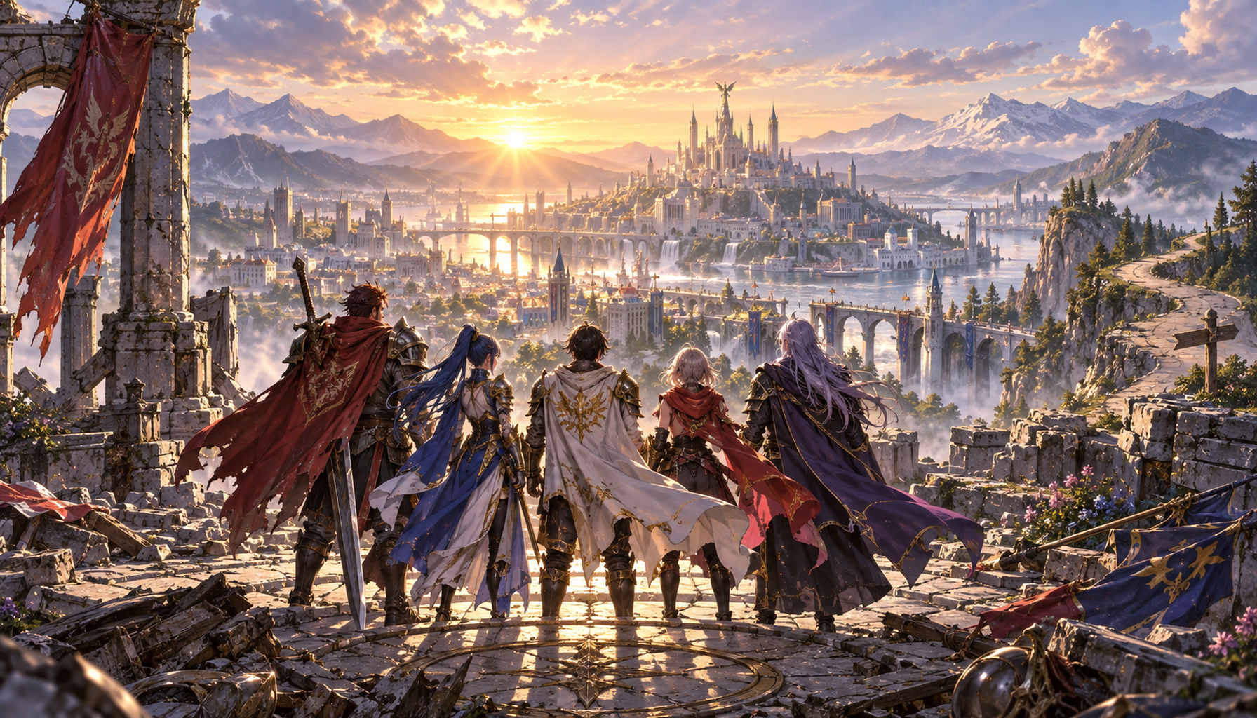 4戦士と救世主が並ぶ物語のまとめ