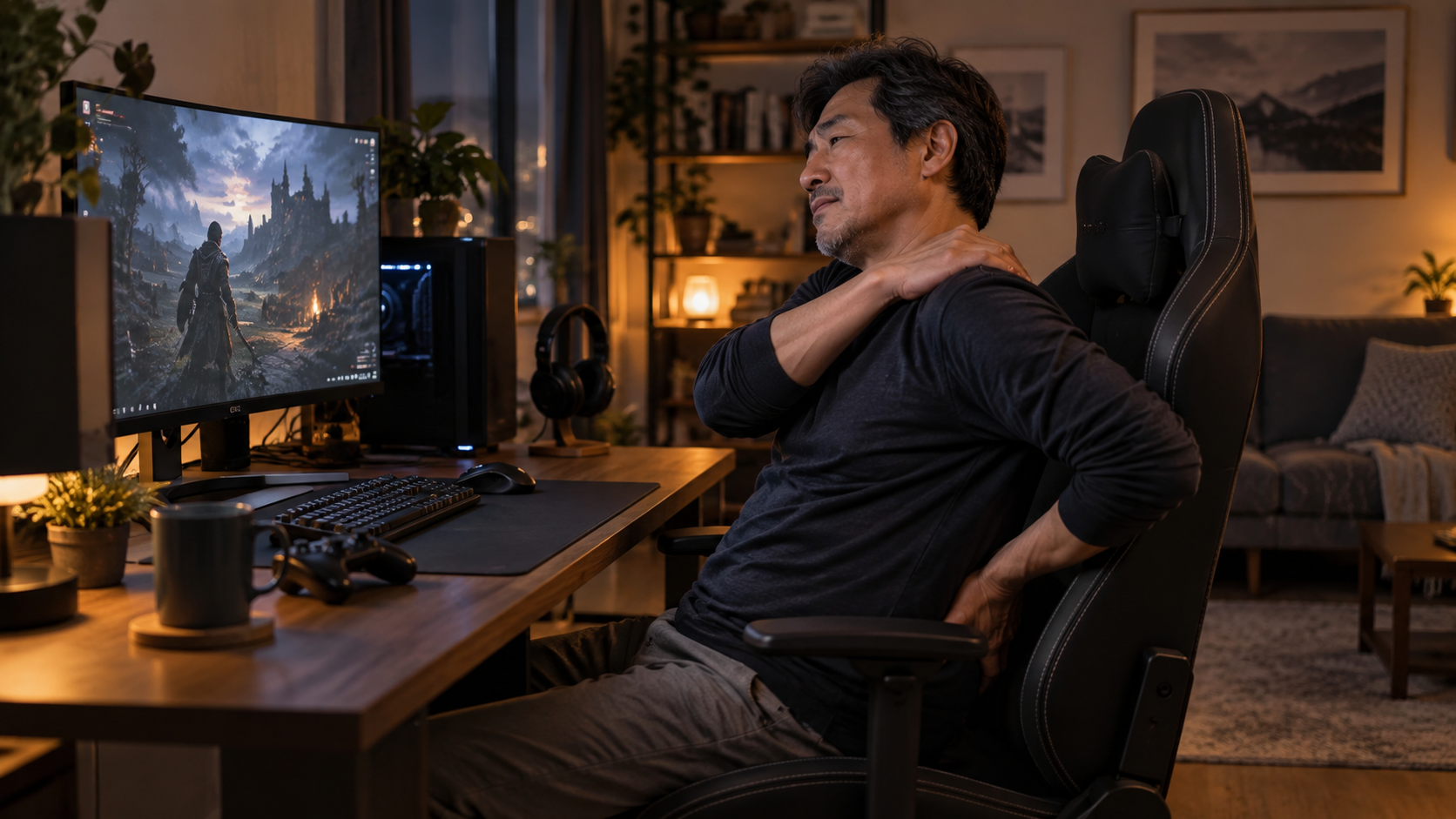 40代・50代がゲーム中に疲れやすくなる4つの原因