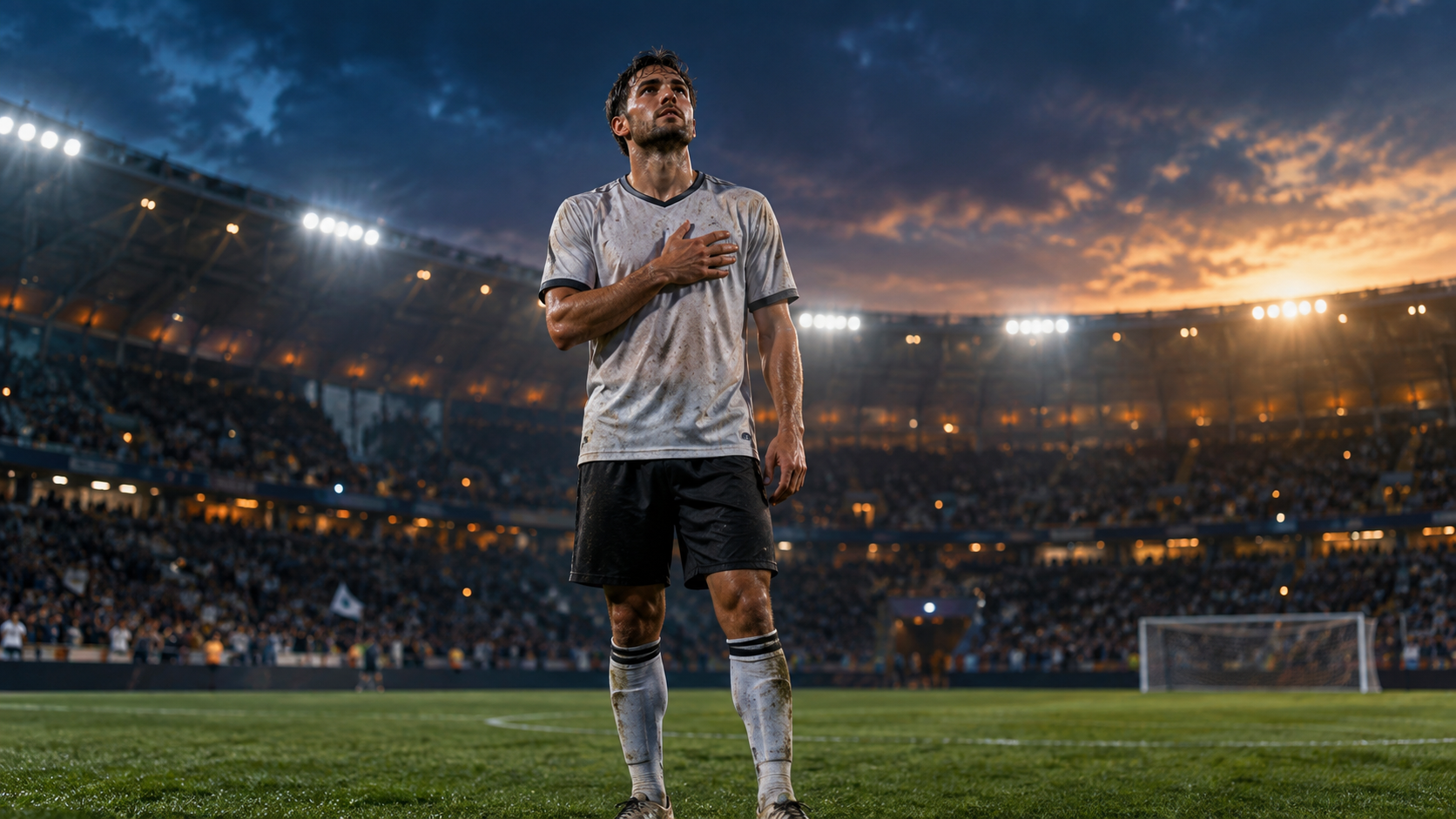 試合の悔しさとサッカーゲームへの思いを表す選手