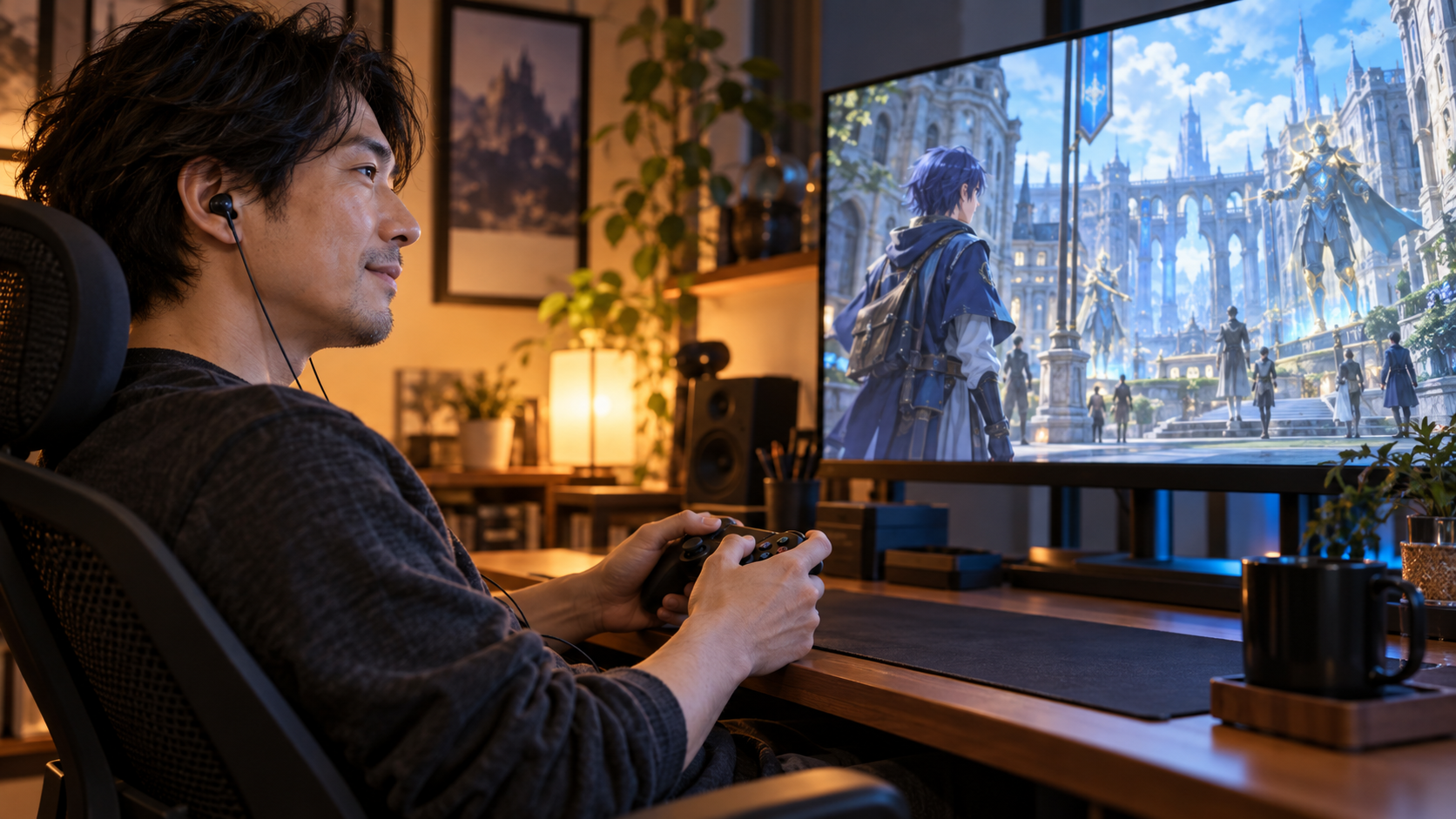 編成を考える時間も楽しみたい｜音と装着感からプレイ環境を整えるをイメージした画像