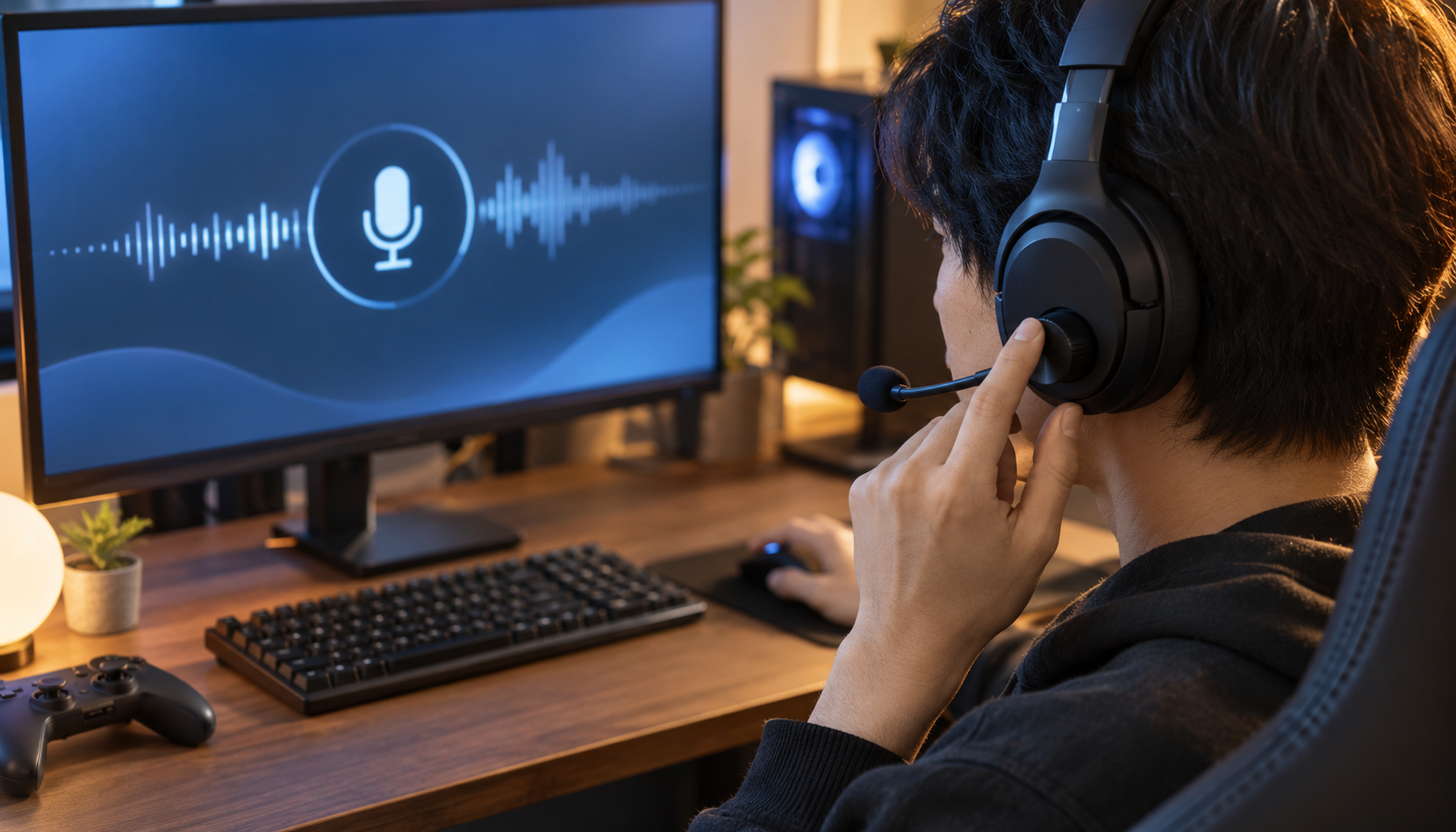 ステップ①|ゲーム音が相手に聞こえる?買い替える前に試せる3つの確認を表すイメージ画像