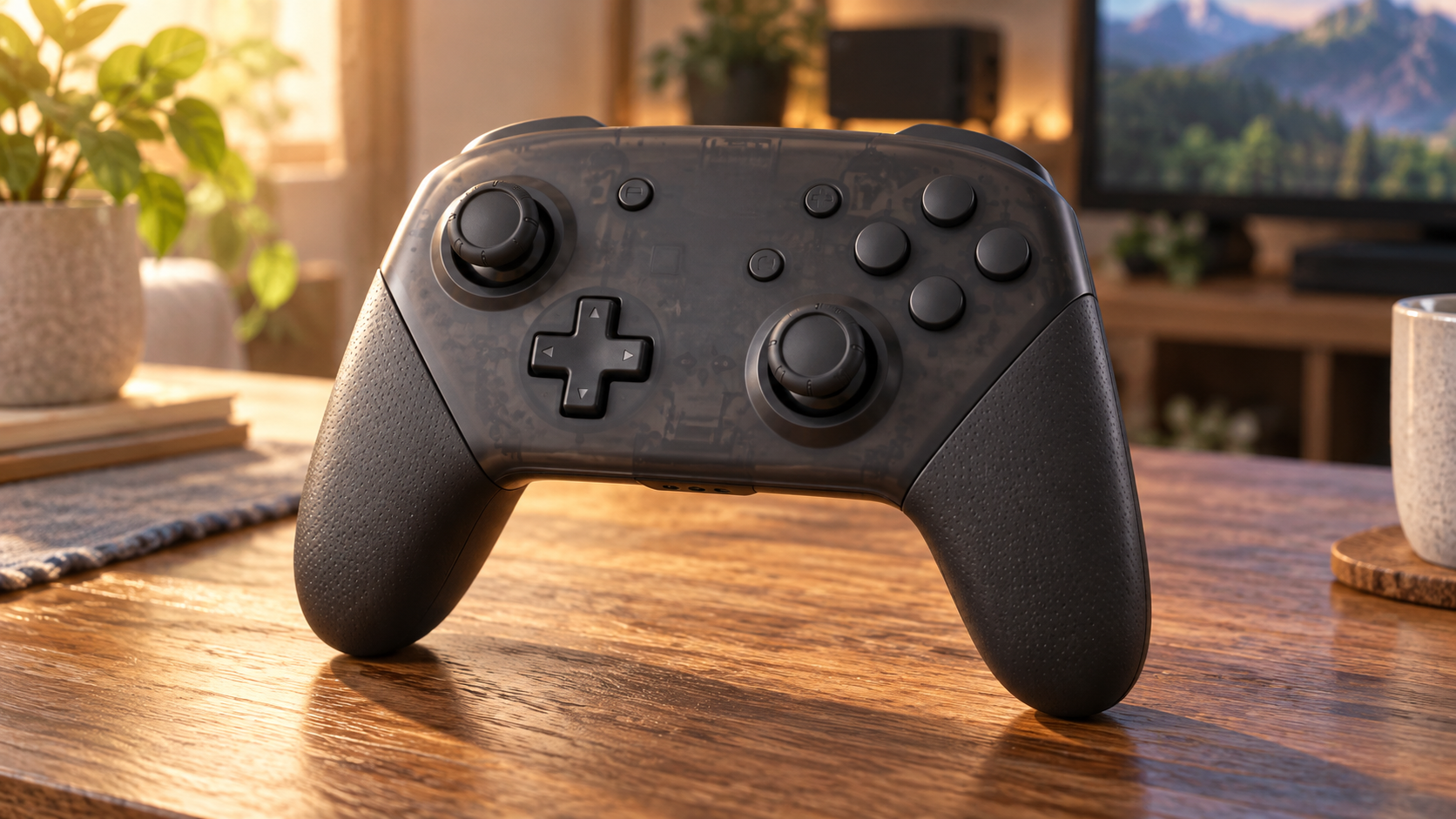 Nintendo Switch Proコントローラーの握り心地をイメージした画像