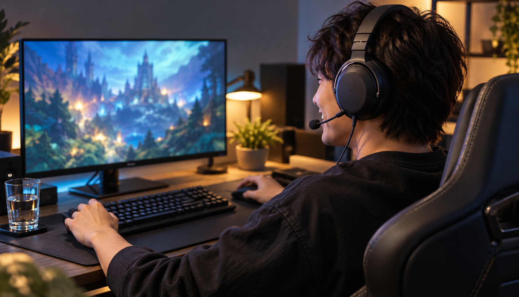 目指すのは、ゲーム音も会話も気持ちよく楽しめる環境を表すイメージ画像