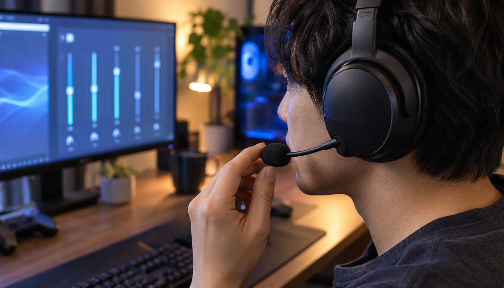 ステップ④|原因別に対処しよう|音量・マイク位置・Discord・接続の確認手順を表すイメージ画像