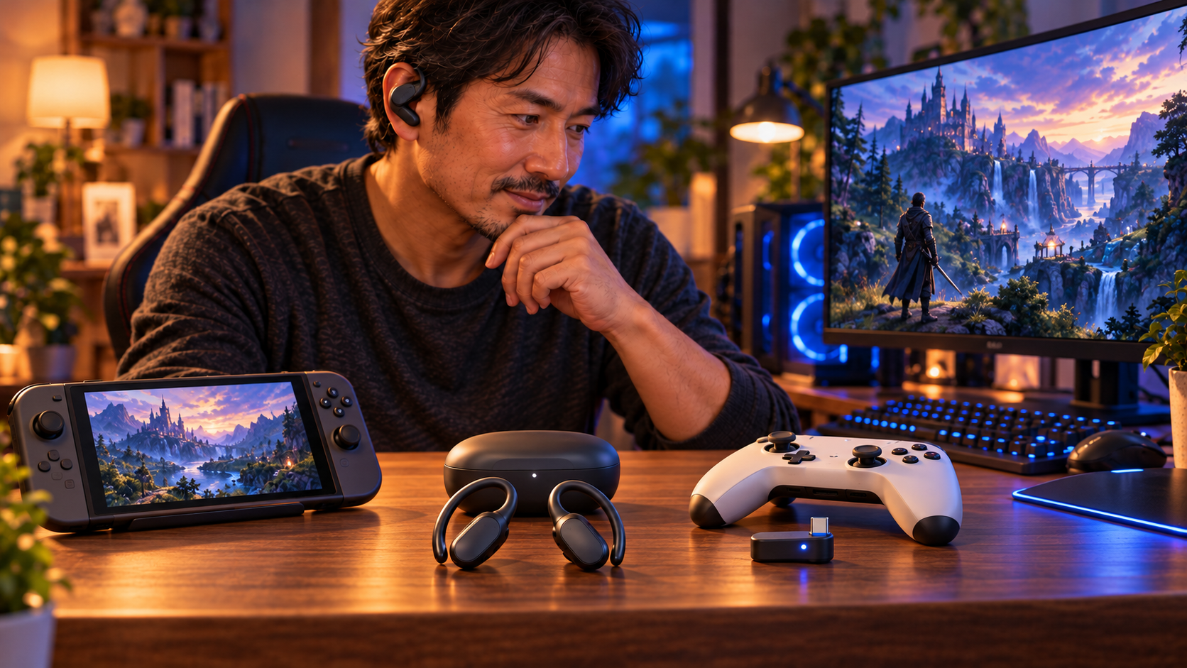 Switch 2・PS5・PCとゲーミングイヤホンの接続と遅延