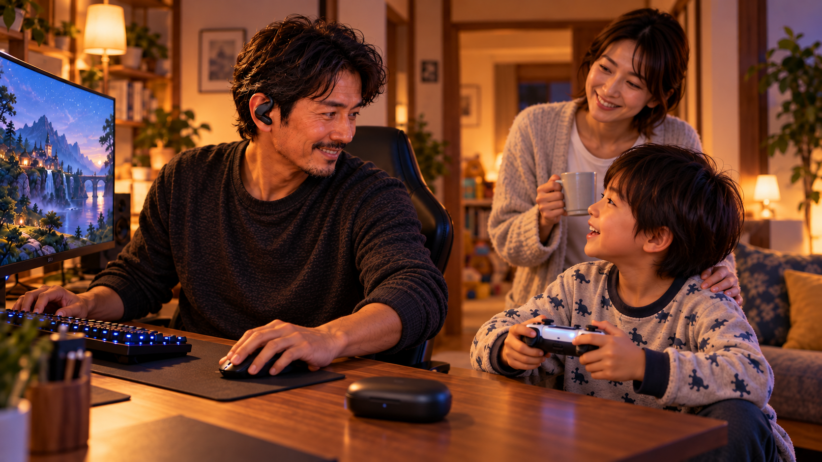 家族の声を聞きながらゲームを楽しむまとめ